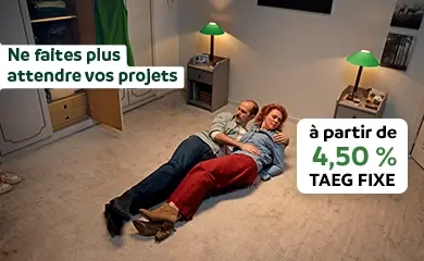 Rendez votre intérieur plus cosy, à partir de 4,90% TAEG FIXE