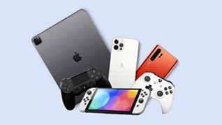 Image de smartphones, consoles, tablettes